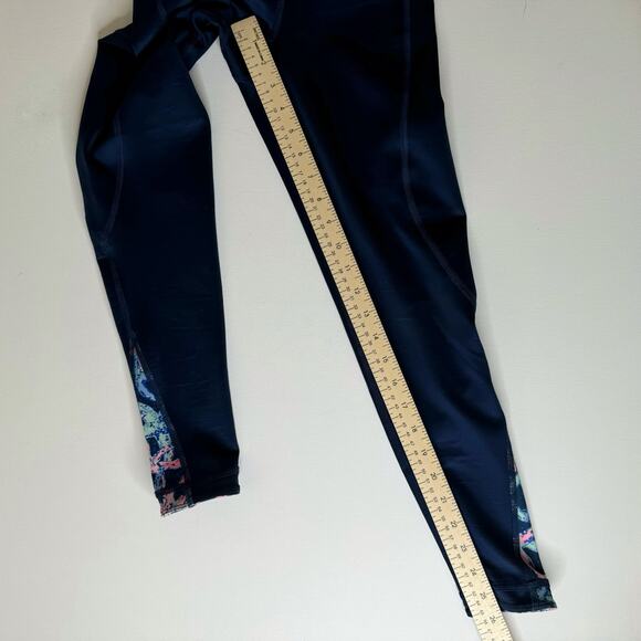 Vineyard Vines Womens Performance Reversible Starfish Navy Leggings XXS Preppy - Picture 12 of 14